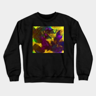 Black Opal Pattern Crewneck Sweatshirt